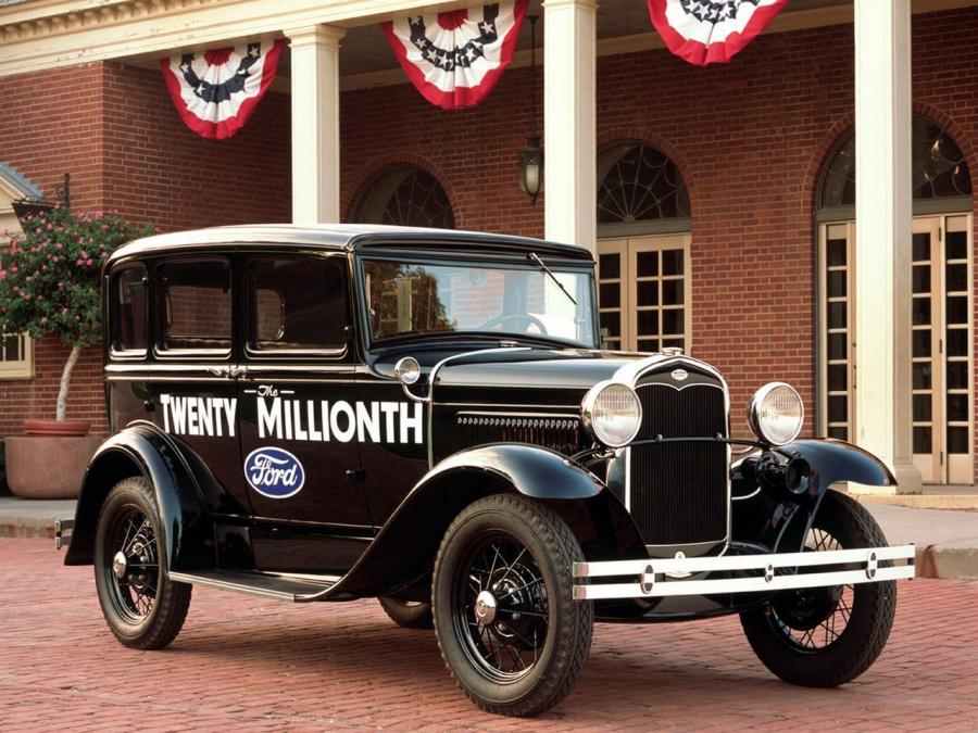  Ford Model A Town Sedan 1930 года  (фото 6 из 10)